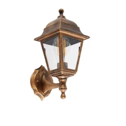 Außenwandleuchte Antikgold verstellbar IP44 - Capital