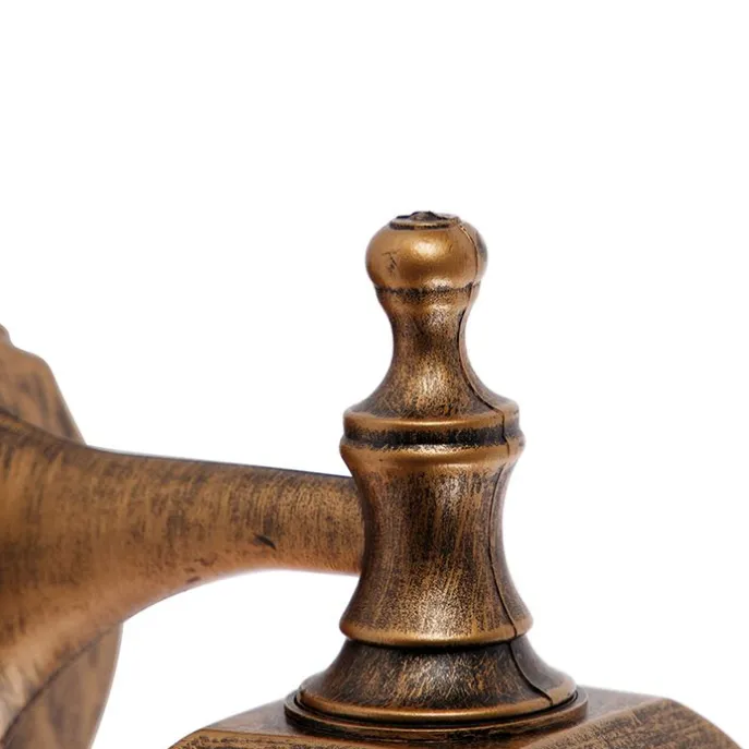 Außenwandleuchte Antikgold verstellbar IP44 - Capital