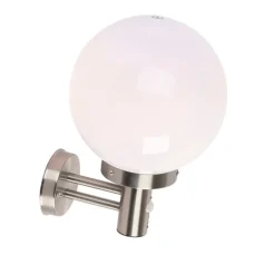 Außenwandleuchte aus Edelstahl IP44 mit Bewegungsmelder - Sfera