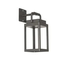 Außenwandleuchte dunkelgrau inkl. LED wiederaufladbar - Yara