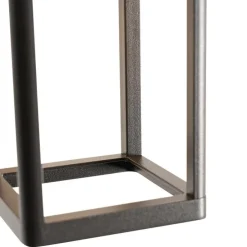 Außenwandleuchte dunkelgrau inkl. LED wiederaufladbar - Yara