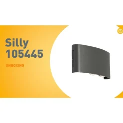 Außenwandleuchte dunkelgrau inkl. LED 6-flammig IP54 - Silly