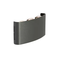 Außenwandleuchte dunkelgrau inkl. LED 6-flammig IP54 - Silly