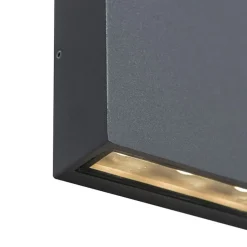 Außenwandleuchte dunkelgrau IP54 inkl. LED - Otan Outdoor 6