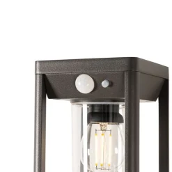 Außenwandleuchte dunkelgrau inkl. LED und Solar - Sonne