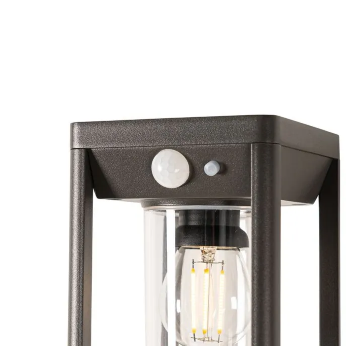 Außenwandleuchte dunkelgrau inkl. LED und Solar - Sonne