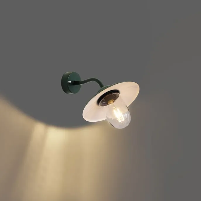 Außenwandleuchte Dunkelgrün IP44 - München