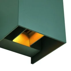 Außenwandleuchte Dunkelgrün inkl. LED IP54 - Edwin