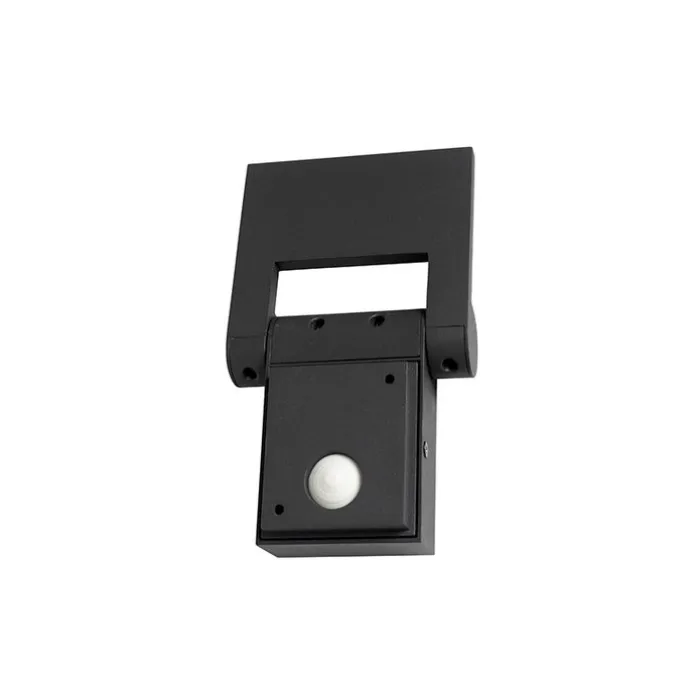 Außenwandleuchte grau inkl. LED IP54 mit Bewegungsmelder - Zane