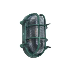Außenwandleuchte Grün Oval IP44 - Noutica