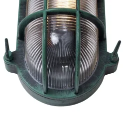 Außenwandleuchte Grün Oval IP44 - Noutica