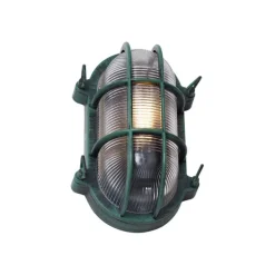 Außenwandleuchte Grün Oval IP44 - Noutica