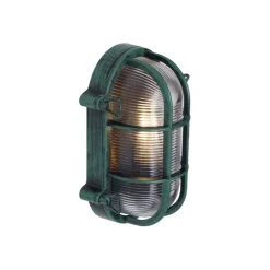 Außenwandleuchte Grün Oval IP44 - Noutica