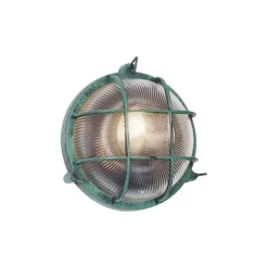 Außenwandleuchte Grün Rund IP44 - Noutica