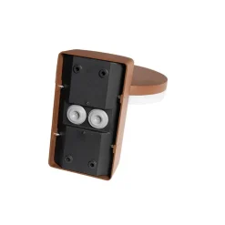 Außenwandleuchte rostbraun inkl. LED IP54 Bewegungssensor - Esmee