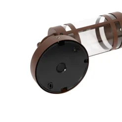 Außenwandleuchte rostbraun IP44 Hell-Dunkel-Sensor - Ruben