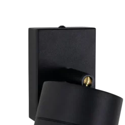 Außenwandleuchte schwarz AR70 verstellbar IP44 - Solo