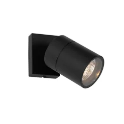 Außenwandleuchte schwarz AR70 verstellbar IP44 - Solo