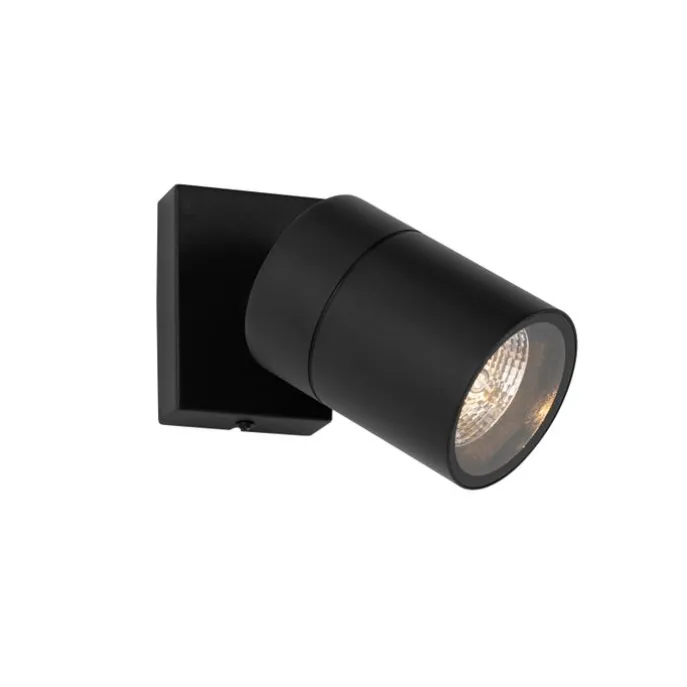 Außenwandleuchte schwarz AR70 verstellbar IP44 - Solo