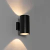 Außenwandleuchte schwarz 2-flammig AR111 IP44 - Duo