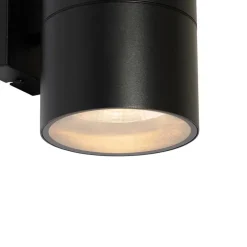 Außenwandleuchte schwarz 2-flammig AR111 IP44 - Duo