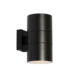 Außenwandleuchte schwarz 2-flammig AR111 IP44 - Duo