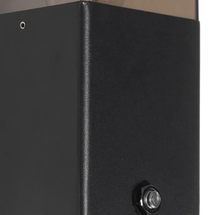 Außenwandleuchte schwarz IP44 mit Dämmerungssensor - Dänemark