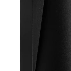 Außenwandleuchte schwarz IP44 mit Dämmerungsschalter - Femke