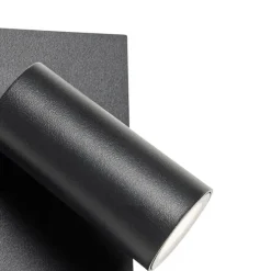 Außenwandleuchte schwarz inkl. LED IP54 Bewegungssensor - Simon