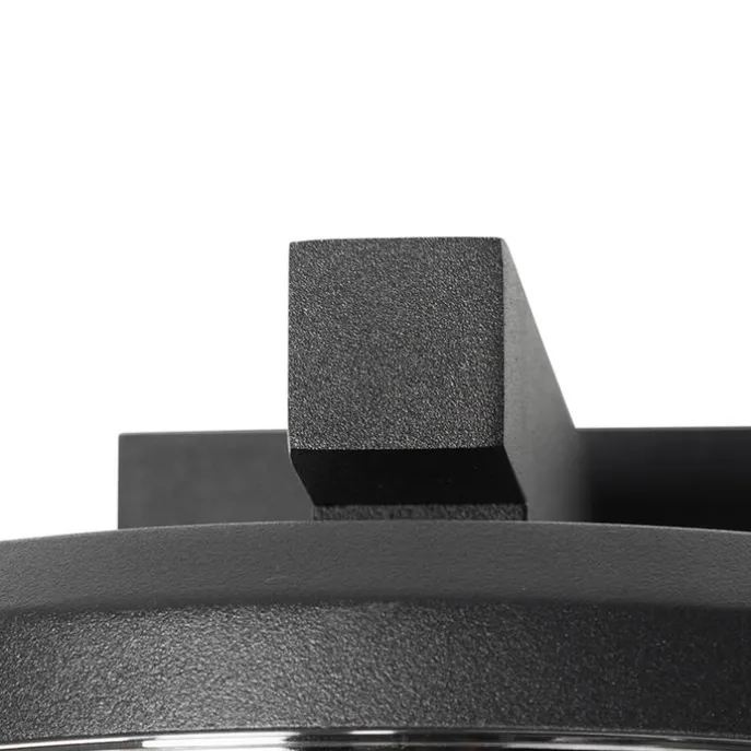 Außenwandleuchte schwarz IP44 mit Bewegungssensor - Joren