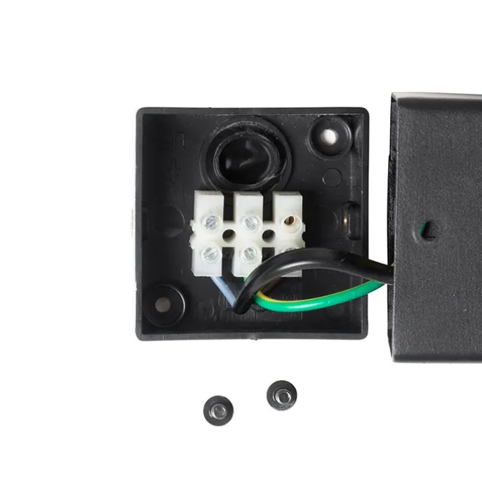 Außenwandleuchte schwarz IP44 mit Bewegungsmelder - Dänemark