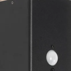 Außenwandleuchte schwarz IP44 mit Bewegungsmelder - Dänemark