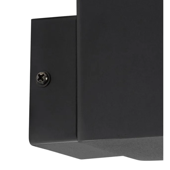 Außenwandleuchte schwarz IP44 mit Bewegungsmelder - Dänemark