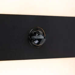 Außenwandleuchte schwarz IP44 inkl. LED mit Bewegungsmelder - Dualy