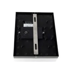 Außenwandleuchte schwarz IP44 inkl. LED mit Bewegungsmelder - Dualy