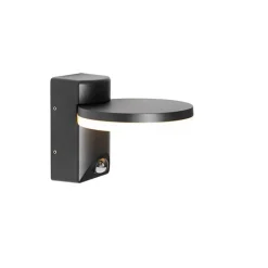 Außenwandleuchte schwarz inkl. LED IP54 Bewegungssensor - Esmee