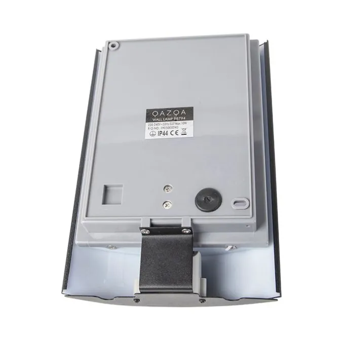 Außenwandleuchte schwarz IP44 mit Bewegungssensor - Miro