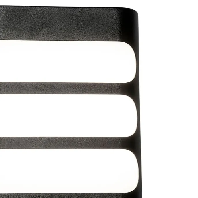 Außenwandleuchte schwarz inkl. LED mit Hell / Dunkel-Sensor - Gaev