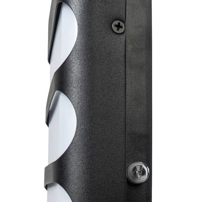 Außenwandleuchte schwarz inkl. LED mit Hell / Dunkel-Sensor - Gaev