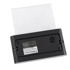 Außenwandleuchte schwarz inkl. LED mit Hausnummern IP54 - Kandi