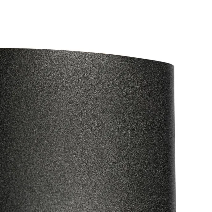 Außenwandleuchte schwarz inkl. LED 4-flammig IP54 - Silly