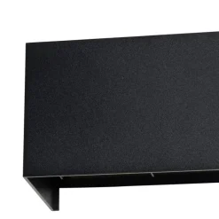 Außenwandleuchte Schwarz inkl. LED 4-flammig IP54 - Edwin