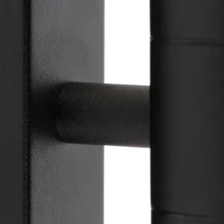 Außenwandleuchte schwarz IP44 2-flammig - Duo