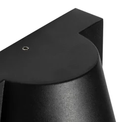 Außenwandleuchte schwarz IP44 mit Bewegungsmelder - Femke