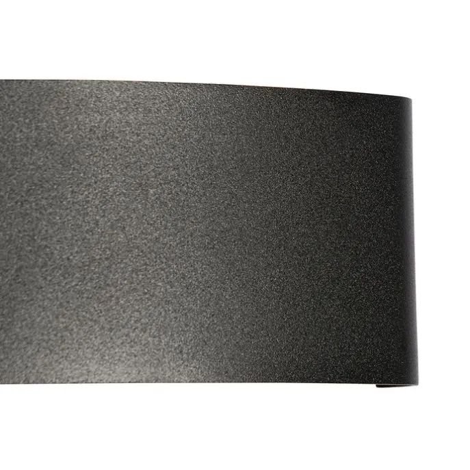 Außenwandleuchte schwarz inkl. LED 6-flammig IP54 - Silly