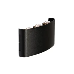 Außenwandleuchte schwarz inkl. LED 6-flammig IP54 - Silly