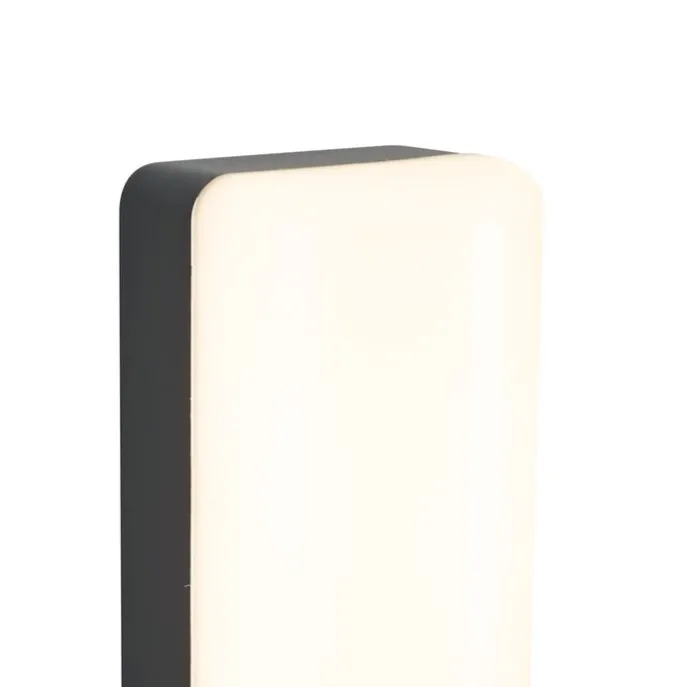 Außenwandleuchte schwarz mit Dämmerungssensor inkl. LED - Shift