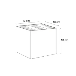 Außenwandleuchte schwarz mit Abblendlicht und Sensor auf Solar - Charlotte