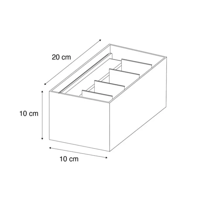 Außenwandleuchte schwarz mit Gold inkl. LED 4-flammig IP54 - Edwin