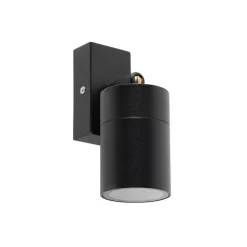 Außenwandleuchte schwarz verstellbar IP44 - Solo